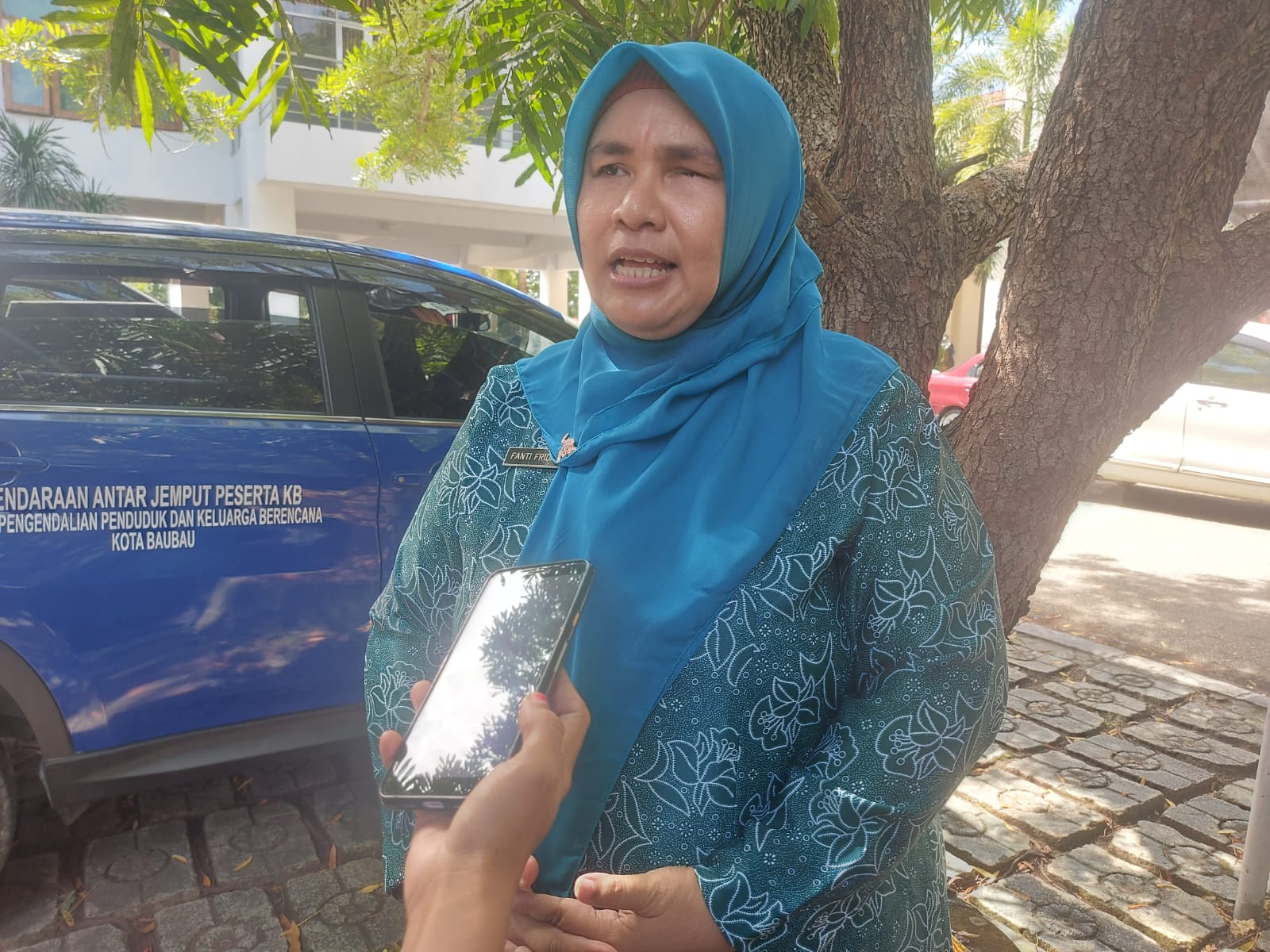 Kepala PPKB Kota Baubau, Fanti Frida Yanti
